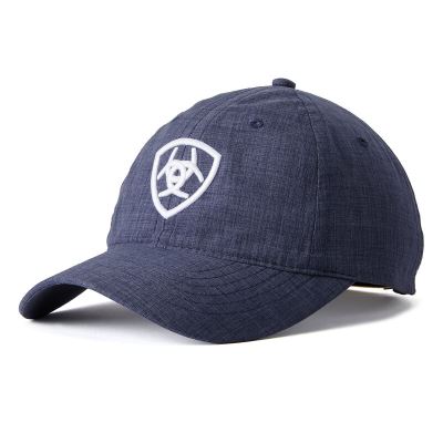 Ariat English: Arena Gorra Hombre - Azul Marino / Blancas (JTGDS9017)